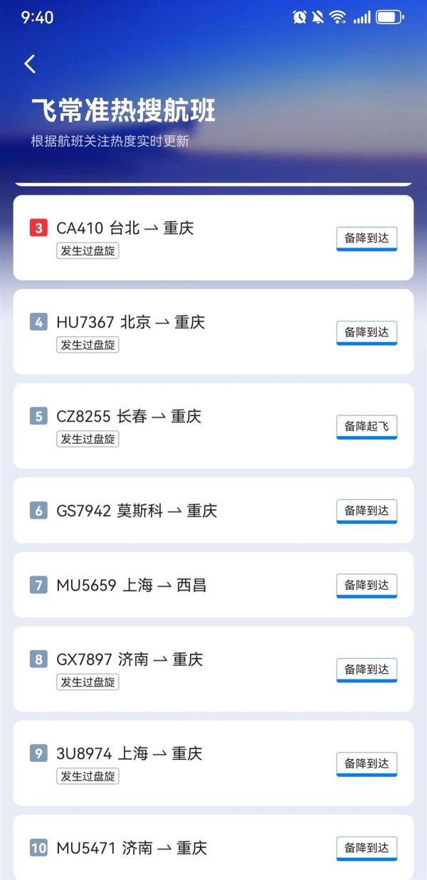 汇盈配资 “最悲催乘客”连遭两次备降:飞重庆因暴雨备降贵阳，贵阳起飞再因暴雨备降成都