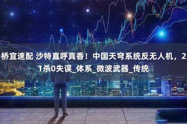 桥宜速配 沙特直呼真香！中国天穹系统反无人机，21杀0失误_体系_微波武器_传统