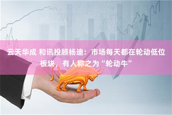 云天华成 和讯投顾杨迪：市场每天都在轮动低位板块，有人称之为“轮动牛”
